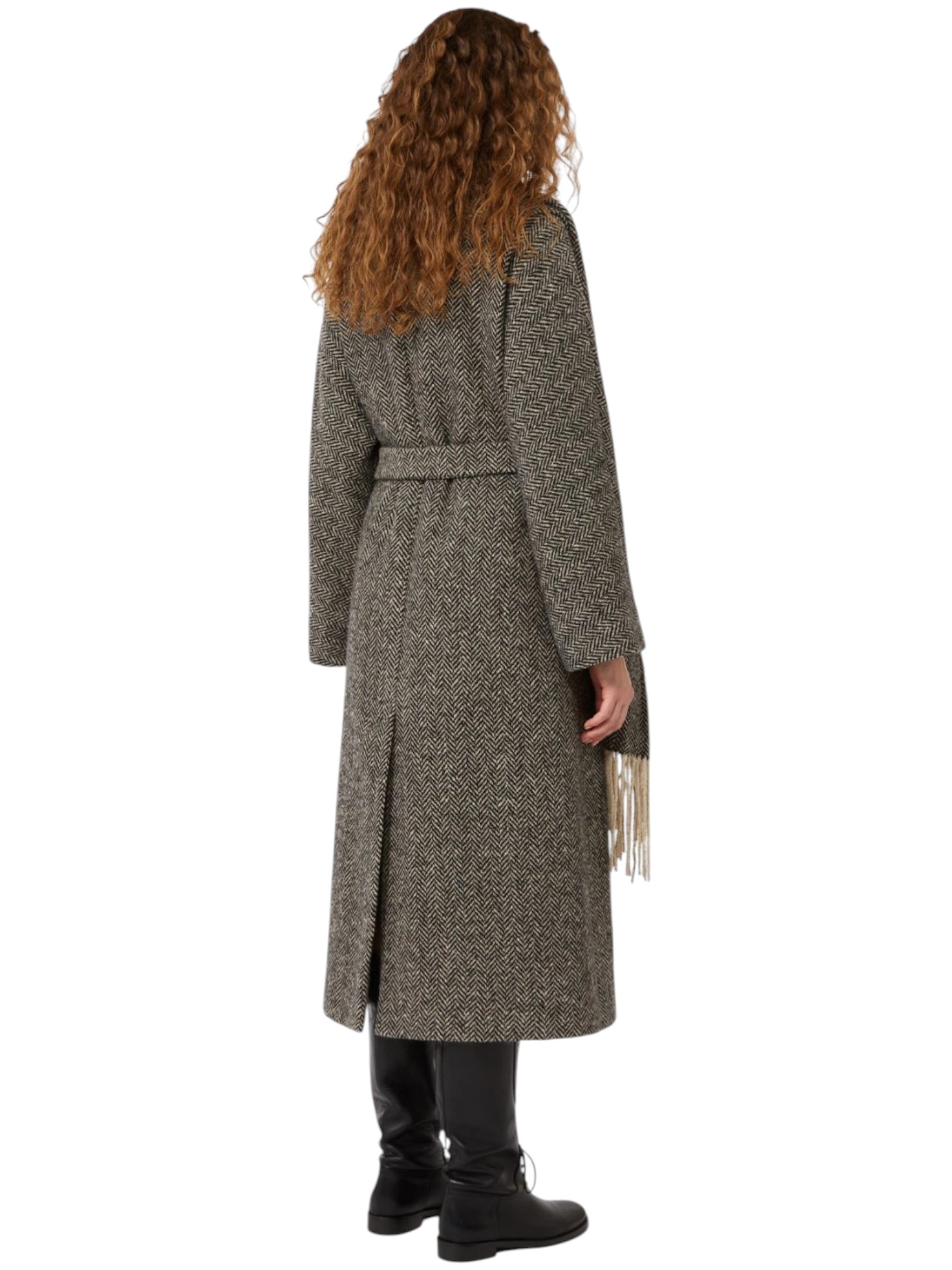 Cappotto a vestaglia in tweed di lana zenica MAX MARA WEEKEND
